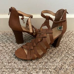 XOXO sandal heels